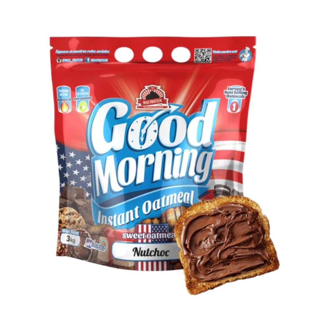 MAX PROTEIN GOOD MORNING H.AV. 1.5KG NUT CHOC