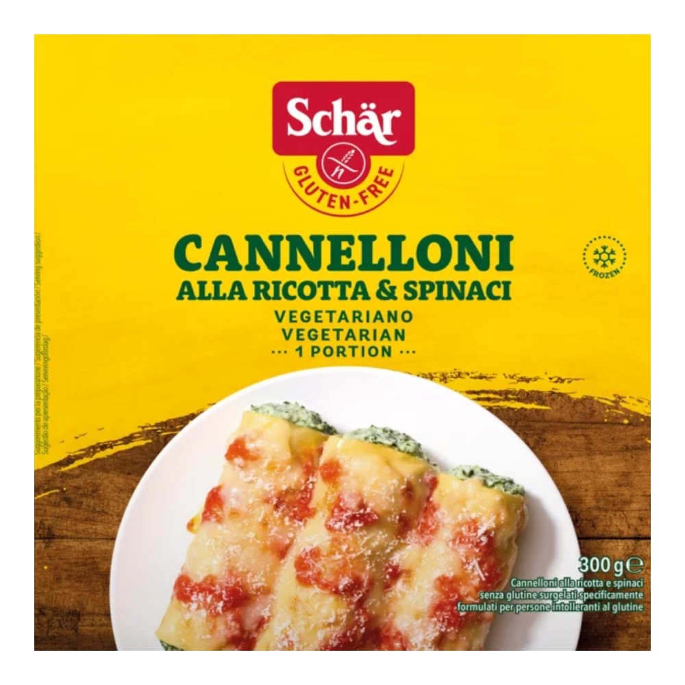 SCHAR CONGELADO CANNELLONI 300GR.