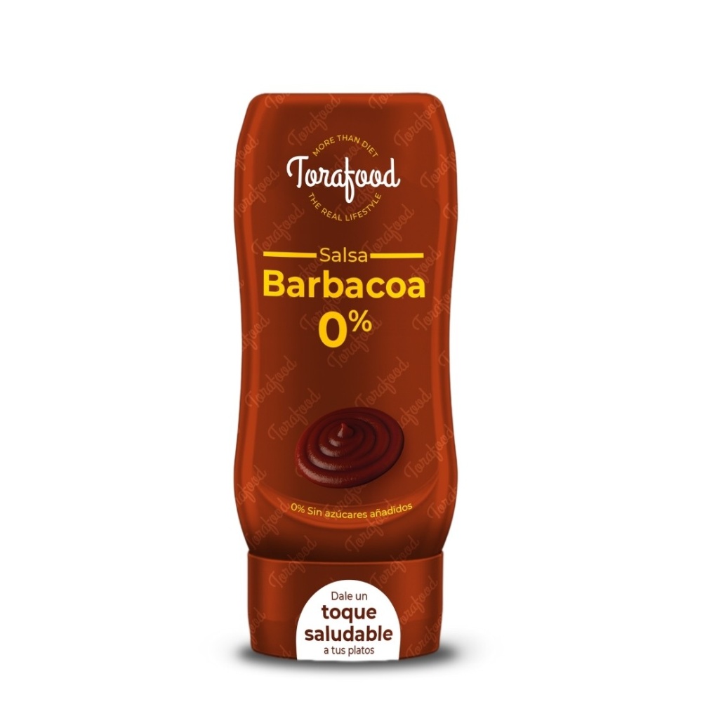 TORAFOOD SALSA ZERO 330ML BARBACOA