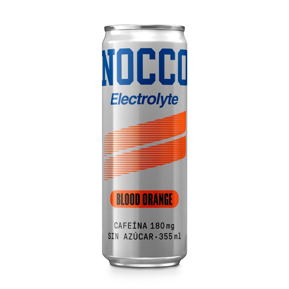 NOCCO BEBIDA ENERGETICA ELECTROLYTE 355ML NARANJA