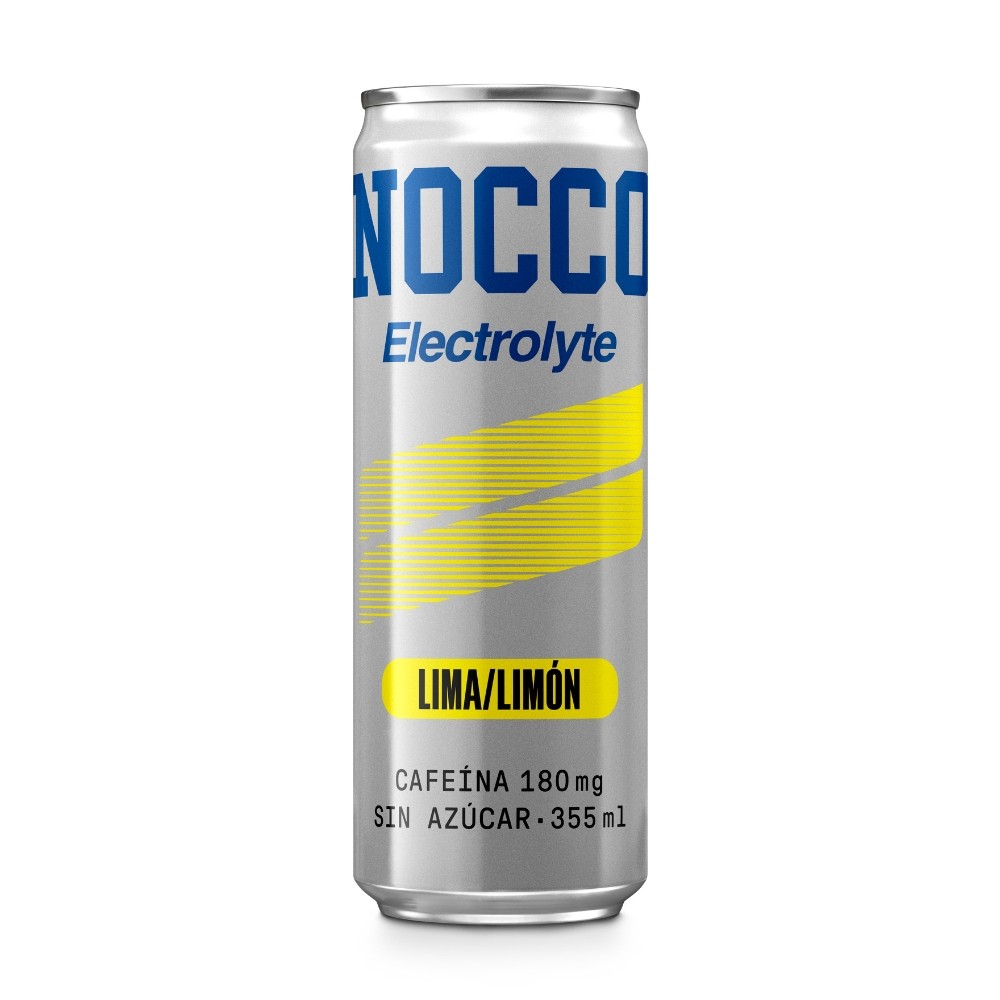 NOCCO BEBIDA ENERGETICA ELECTROLYTE 355ML LIMON