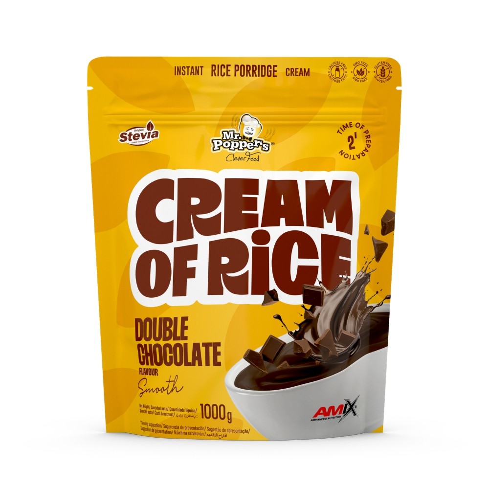 AMIX MR.POPPER CREAM OF RICE 1KG DOBLE CHOCOLATE
