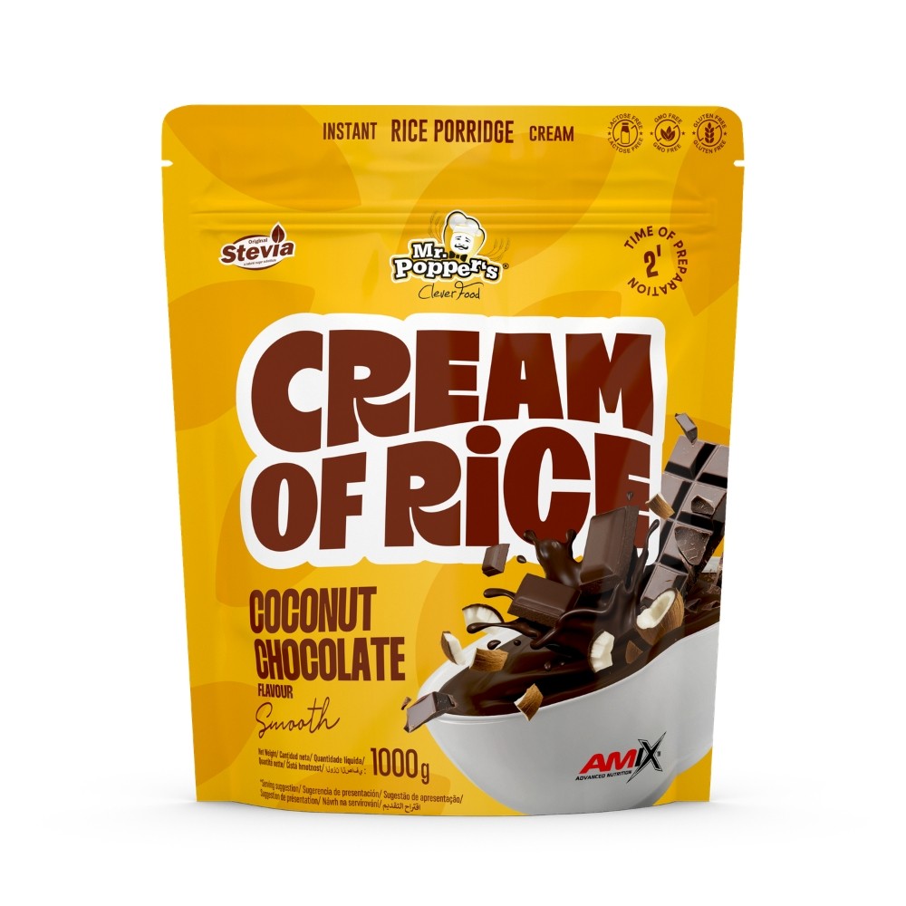 AMIX MR.POPPER CREAM OF RICE 1KG CHOCO COCO