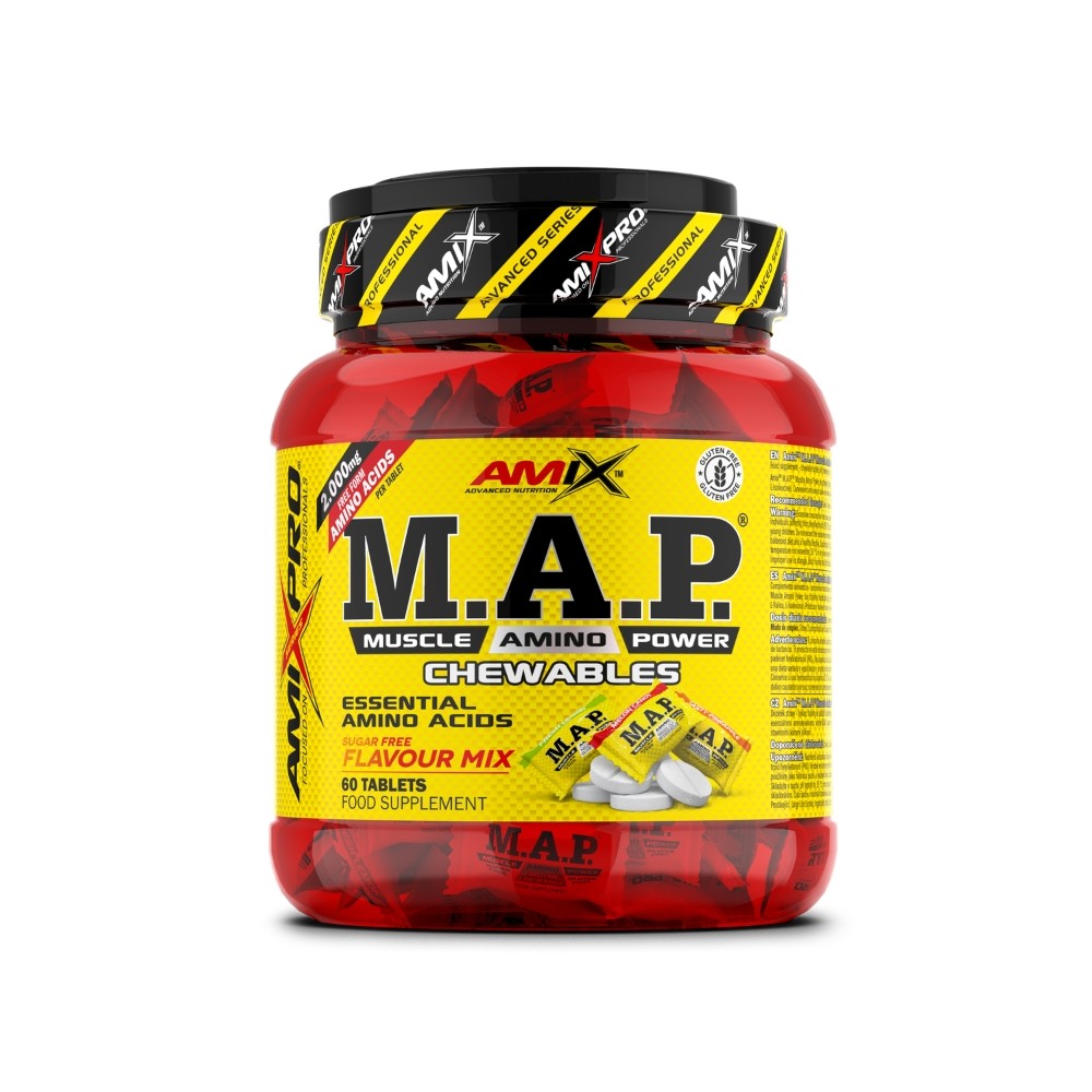 AMIX PRO M.A.P. POWDER CHEWABLE 60TAB MIX