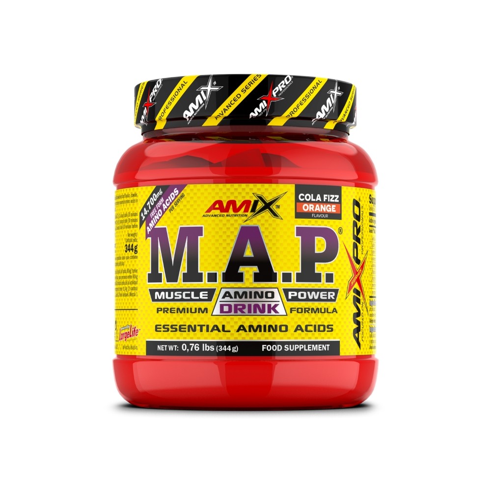 AMIX PRO M.A.P. POWDER 344GR COLA FIZZ ORANGE