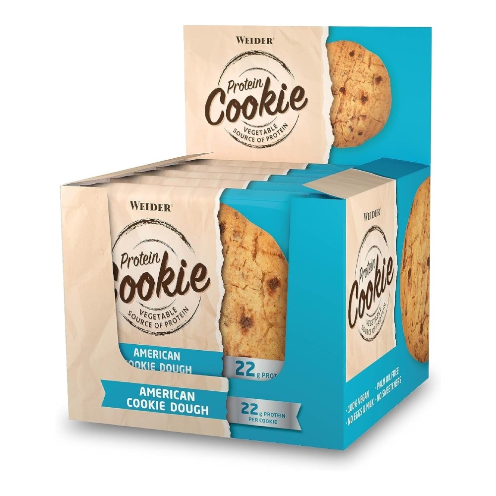 WEIDER GALLETA PROTEIN COOKIE 12X90G AMERICAN COOK