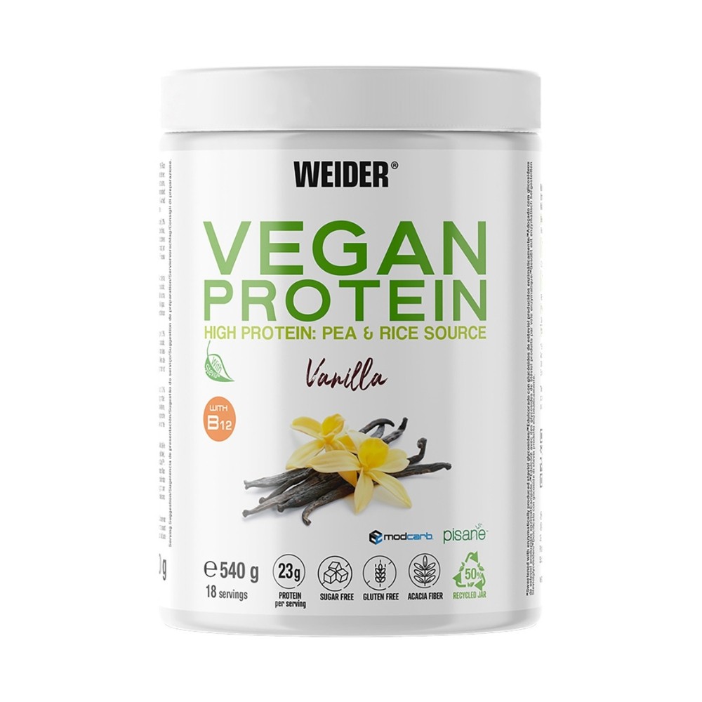 WEIDER VEGAN PROTEIN 540G VAINILLA