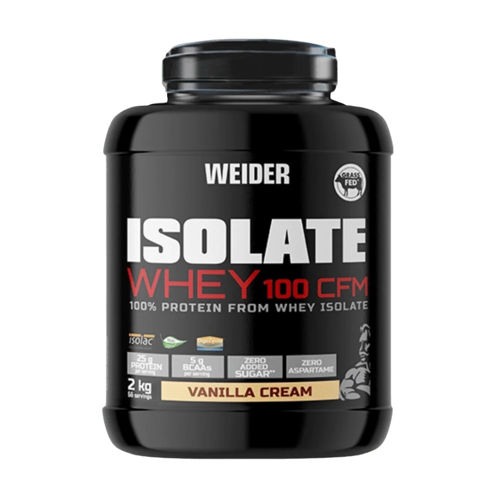 WEIDER ISOLATE WHEY 100 CFM 2KG VAINILLA