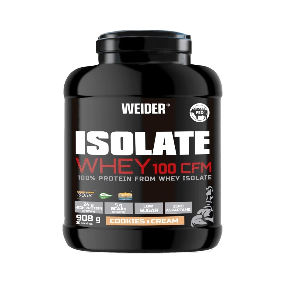 WEIDER ISOLATE WHEY 100 CFM 908G COOKIES