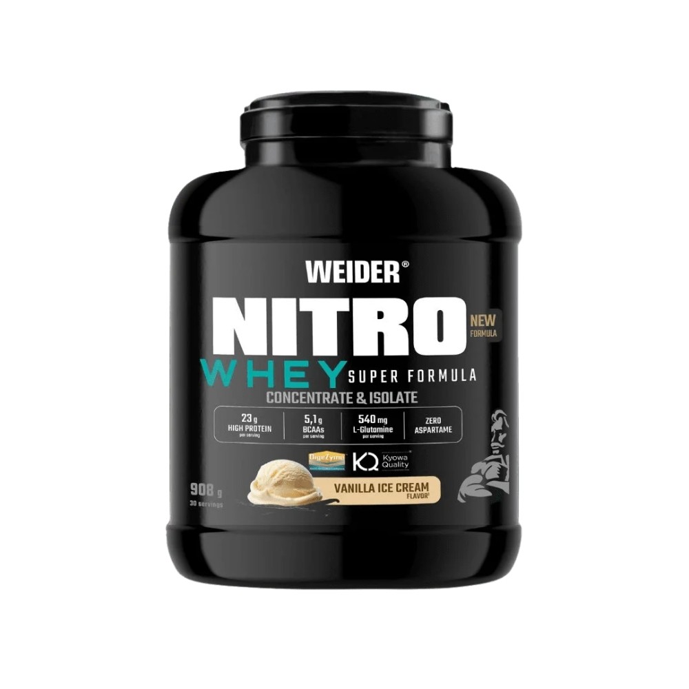 WEIDER NITROWHEY SUPER FORMULA 908G VAINILLA ICE C