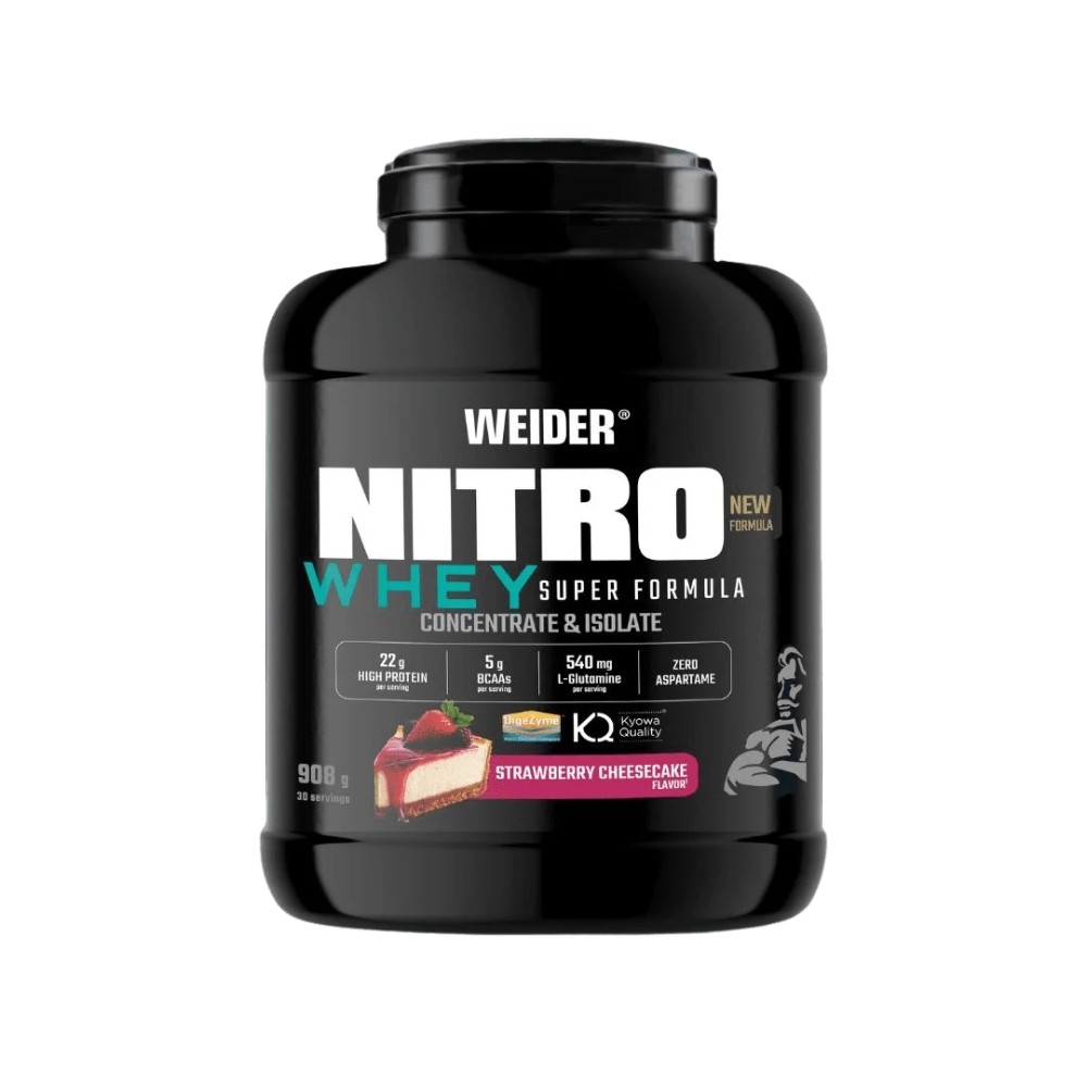 WEIDER NITROWHEY SUPER FORMULA 908G STRAWBERRY CHE