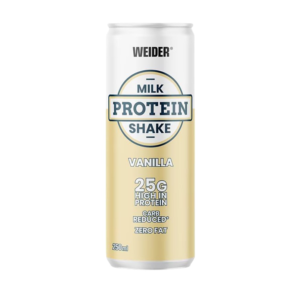 WEIDER BEBIDA MILSHAKE PROTEIN LATA 250ML VAINILLA