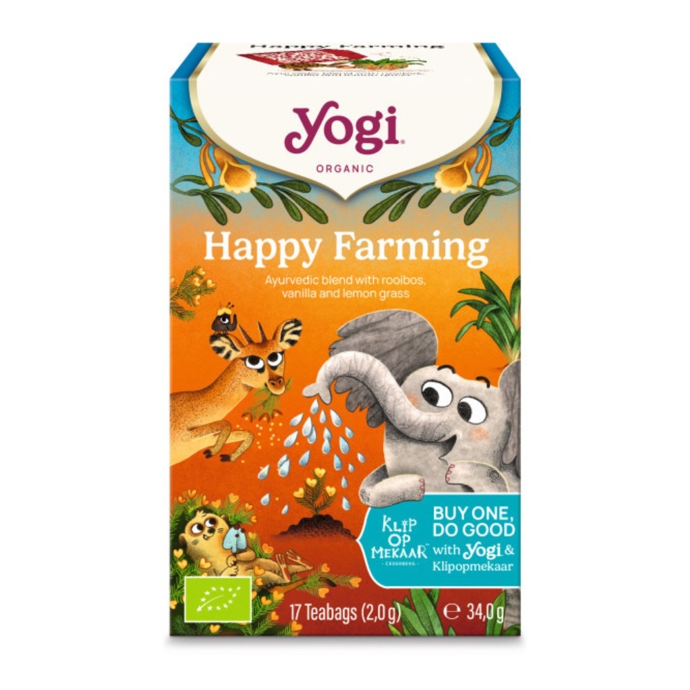 YOGI TEA HAPPY FARMING  BOLSAS 17X34.0 GR.