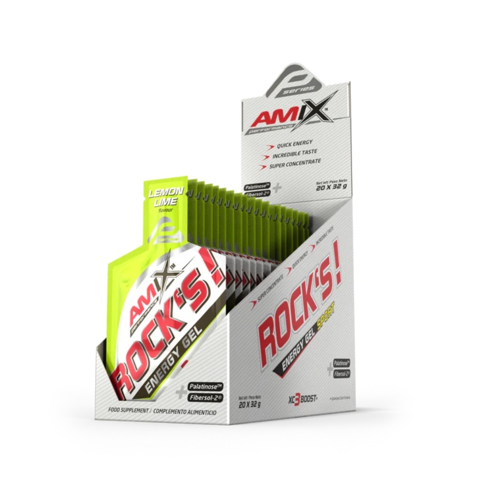 AMIX PERF GEL ROCK,S S/CAFEINA 32GR LIMON