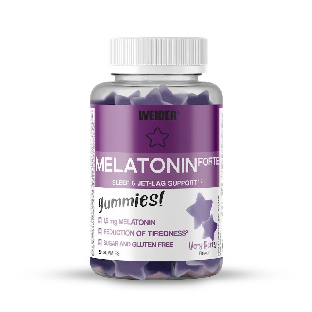 WEIDER GUMMIES 60 GOMINOLAS MELATONINA ARANDANO