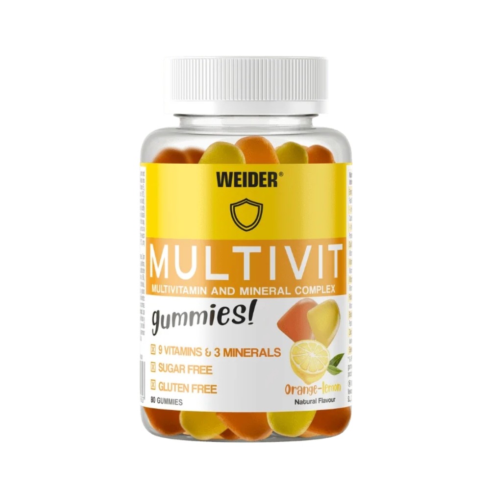 WEIDER GUMMIES 80 GOMINOLAS MULTIVITAMÍNICO