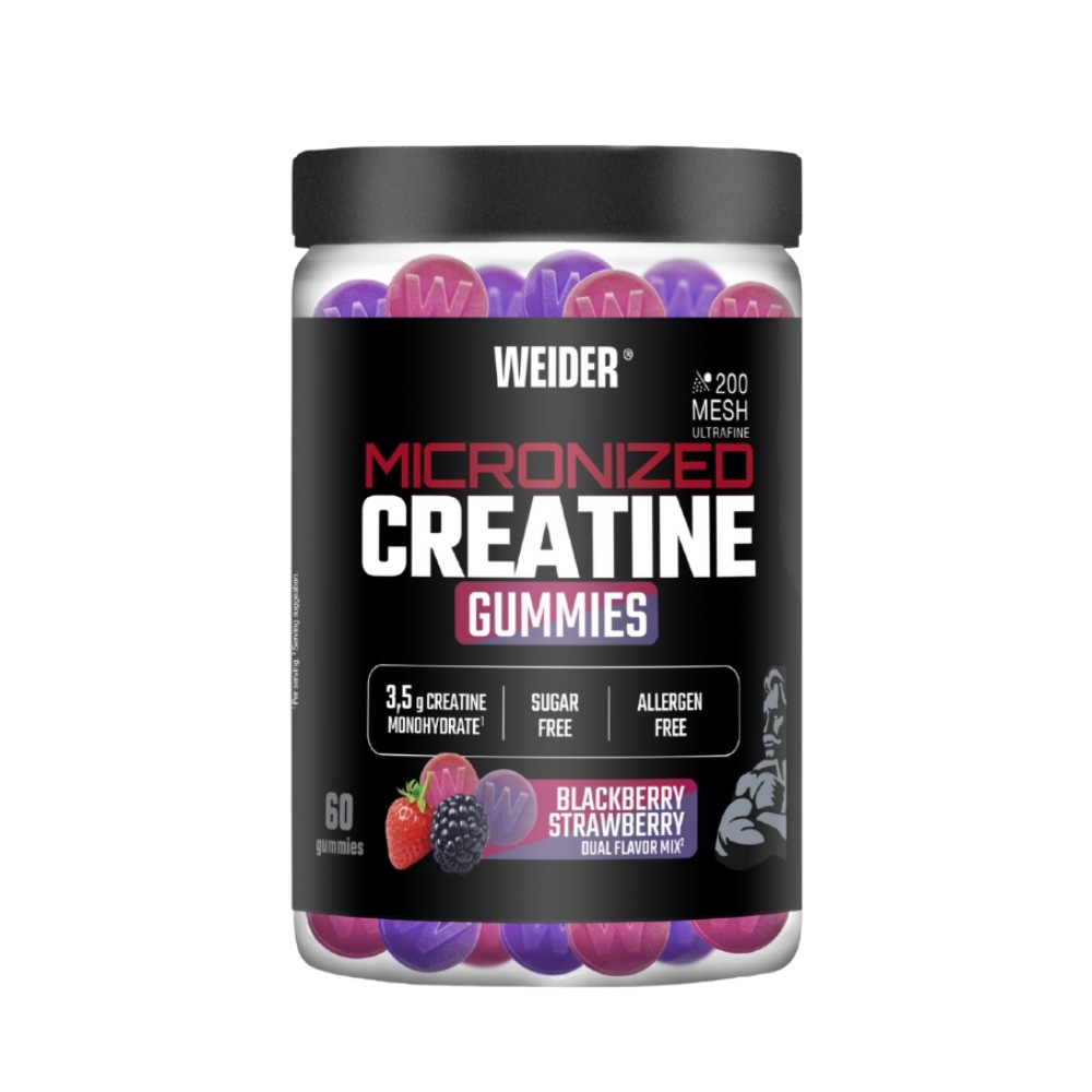 WEIDER GUMMIES 60 GOMINOLAS CREATINE 200MESH DUO