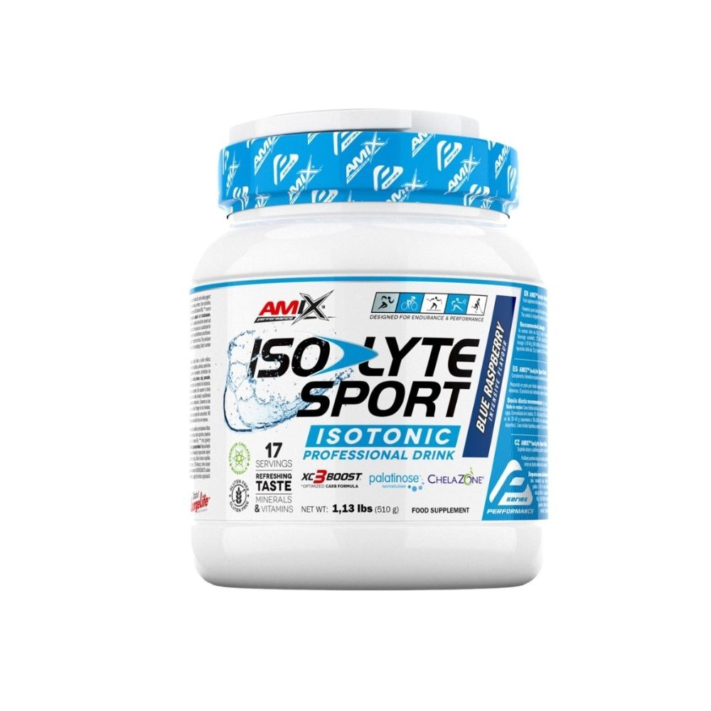 AMIX PERF ISOLYTE SPORT DRINK 510GR FRAMBUESA AZUL
