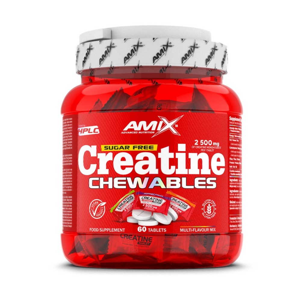 AMIX CREATINE MONOHY.MASTICABLES 2500MG 60TAB. MIX