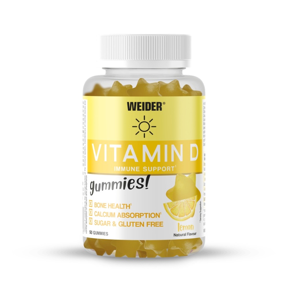 WEIDER GUMMIES 50 GOMINOLAS VITAMINA D3