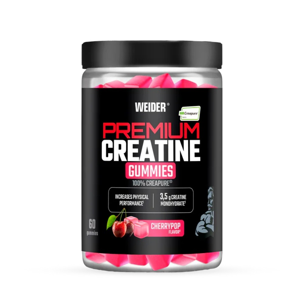 WEIDER GUMMIES 60 GOMINOLAS CREATINE CREAPURE CHER