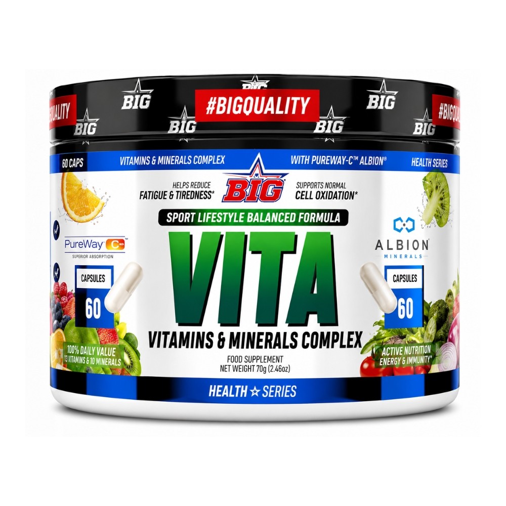 BIG VITA COMPLEJO MULTIVITAMINICO Y MINERALES 60CA