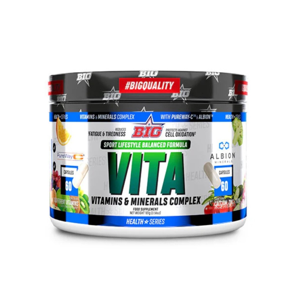 BIG VITA COMPLEJO MULTIVITAMINICO Y MINERALES 60CA