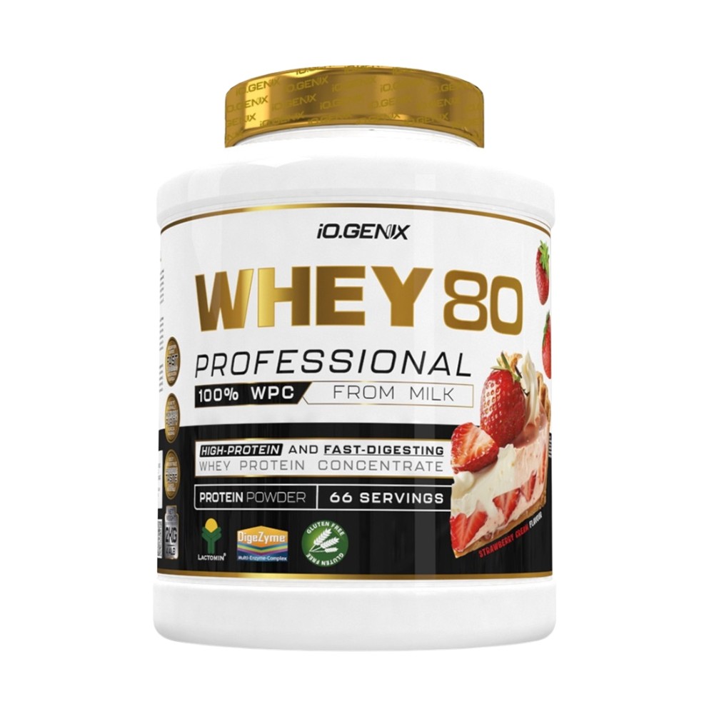 IOGENIX WHEY 80 PROTEIN PROFES. 2KG FRESA NATA