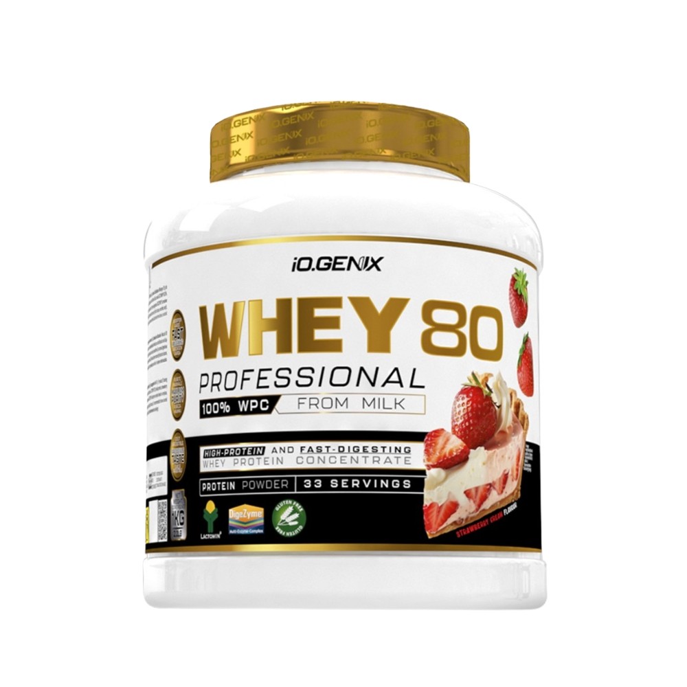 IOGENIX WHEY 80 PROTEIN PROFES. 1KG FRESA NATA