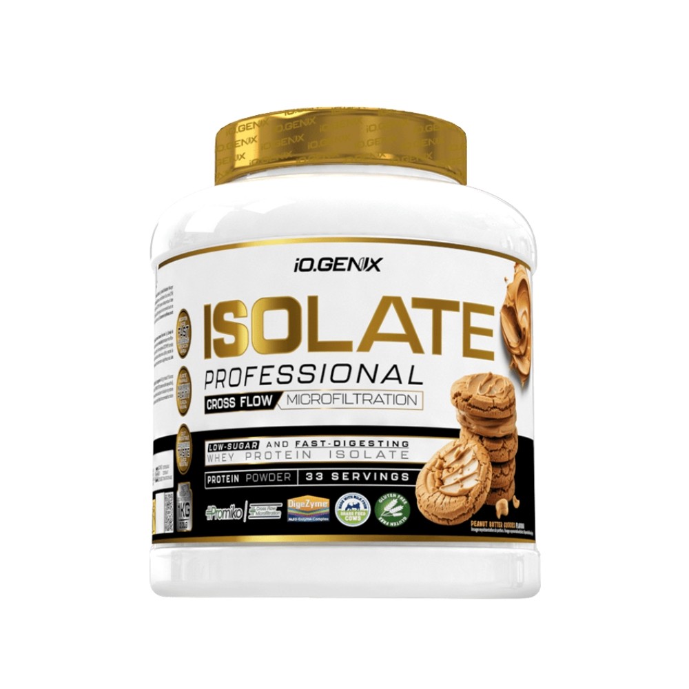 IOGENIX ISOLATE PROTEIN PROFES. 1KG PEANUT COOKIES