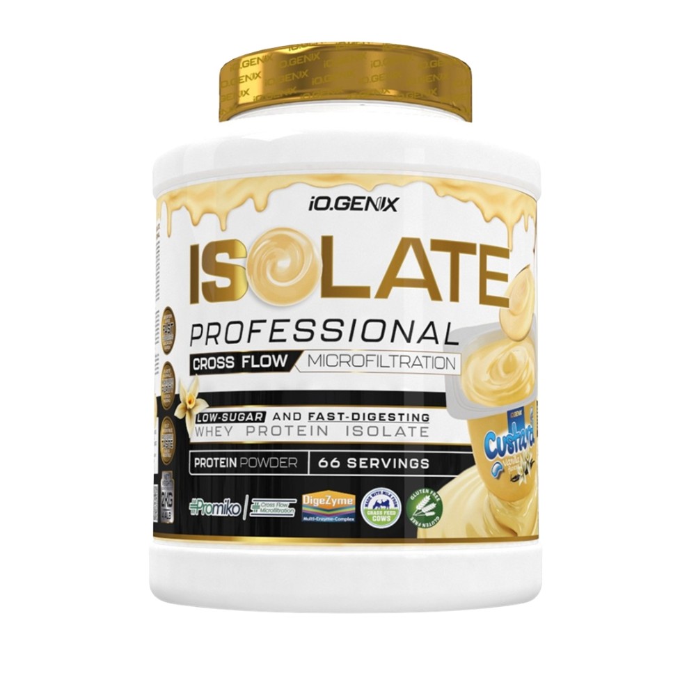 IOGENIX ISOLATE PROTEIN PROFES. 2KG CUSTARD