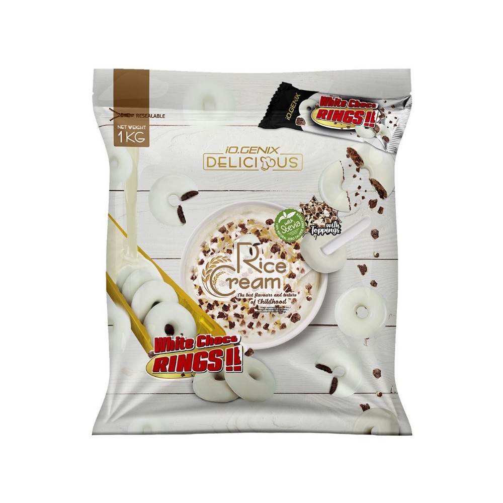 IOGENIX DELICIOUS RICE CREAM ARROZ 1KG RINGS WHITE