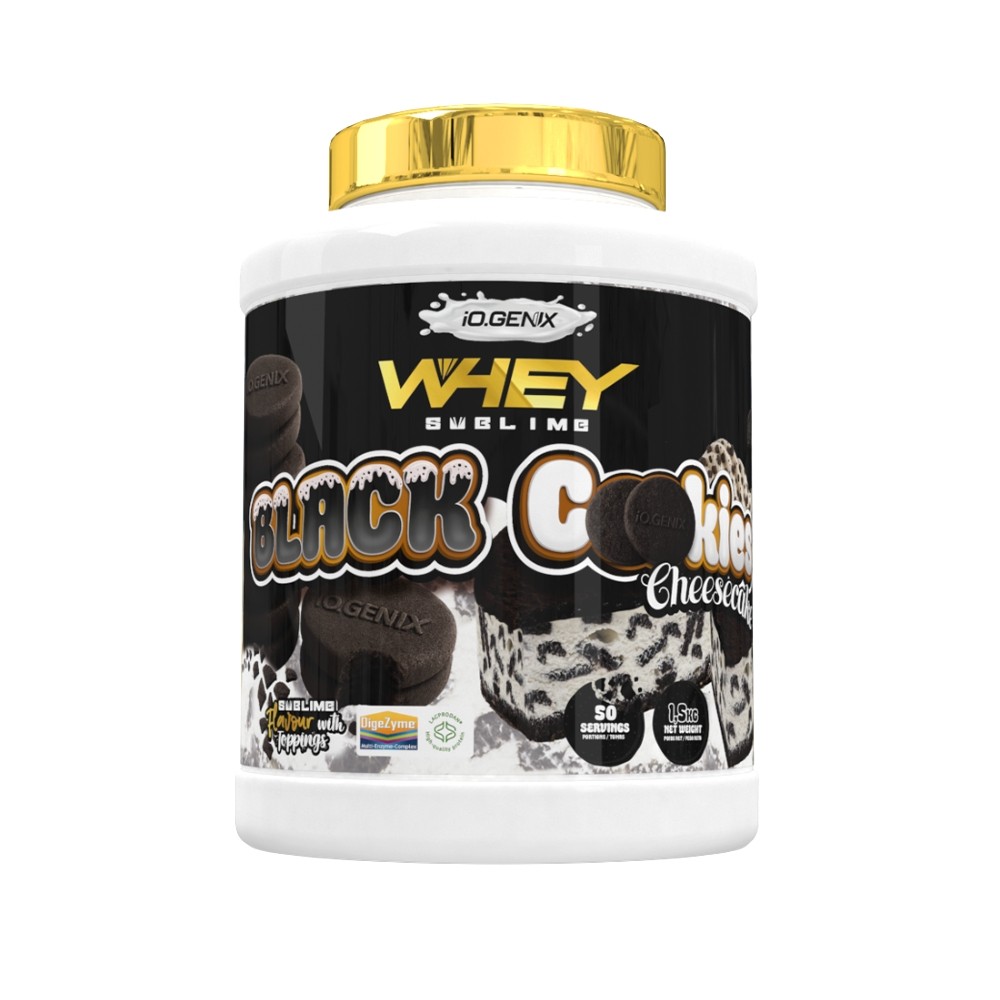 IOGENIX WHEY PROTEIN SUBLIME 1.5KG BLACK.CO.CHEESC