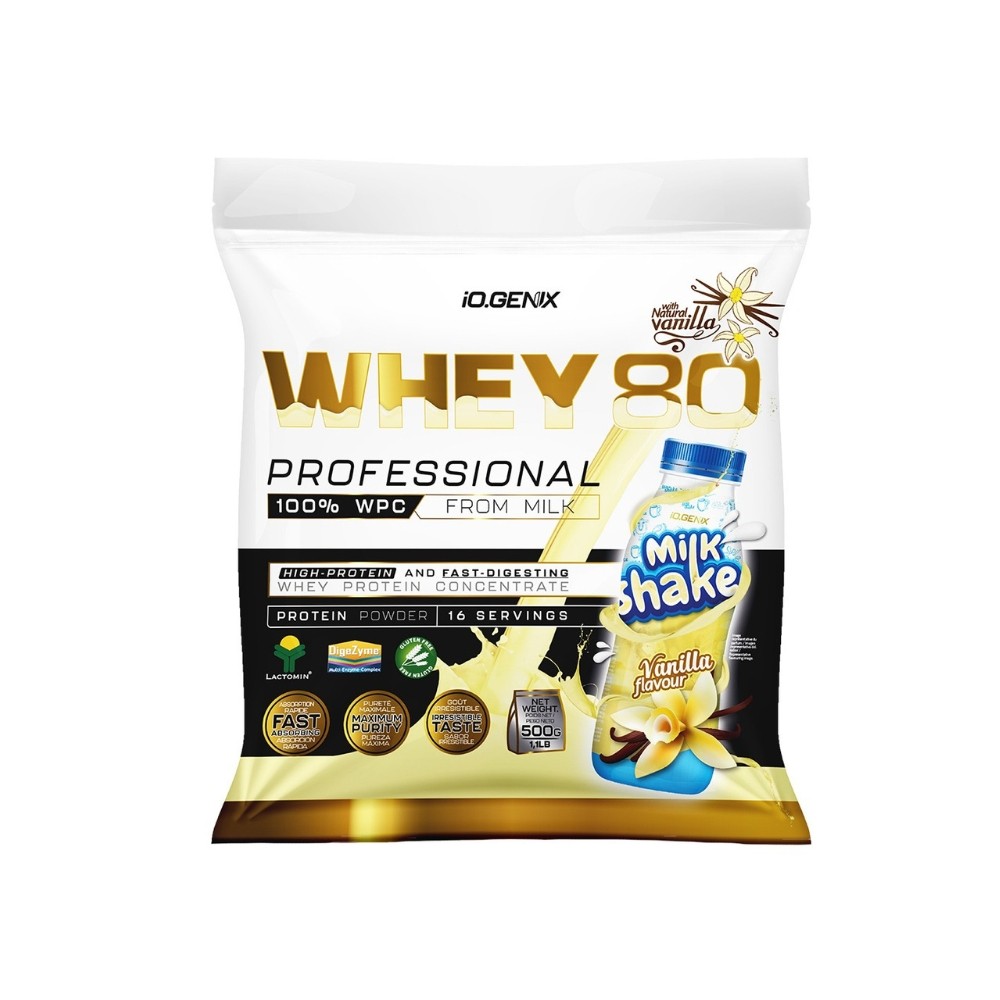 IOGENIX WHEY 80 PROTEIN PROFES. 500G VAINILLA MILK