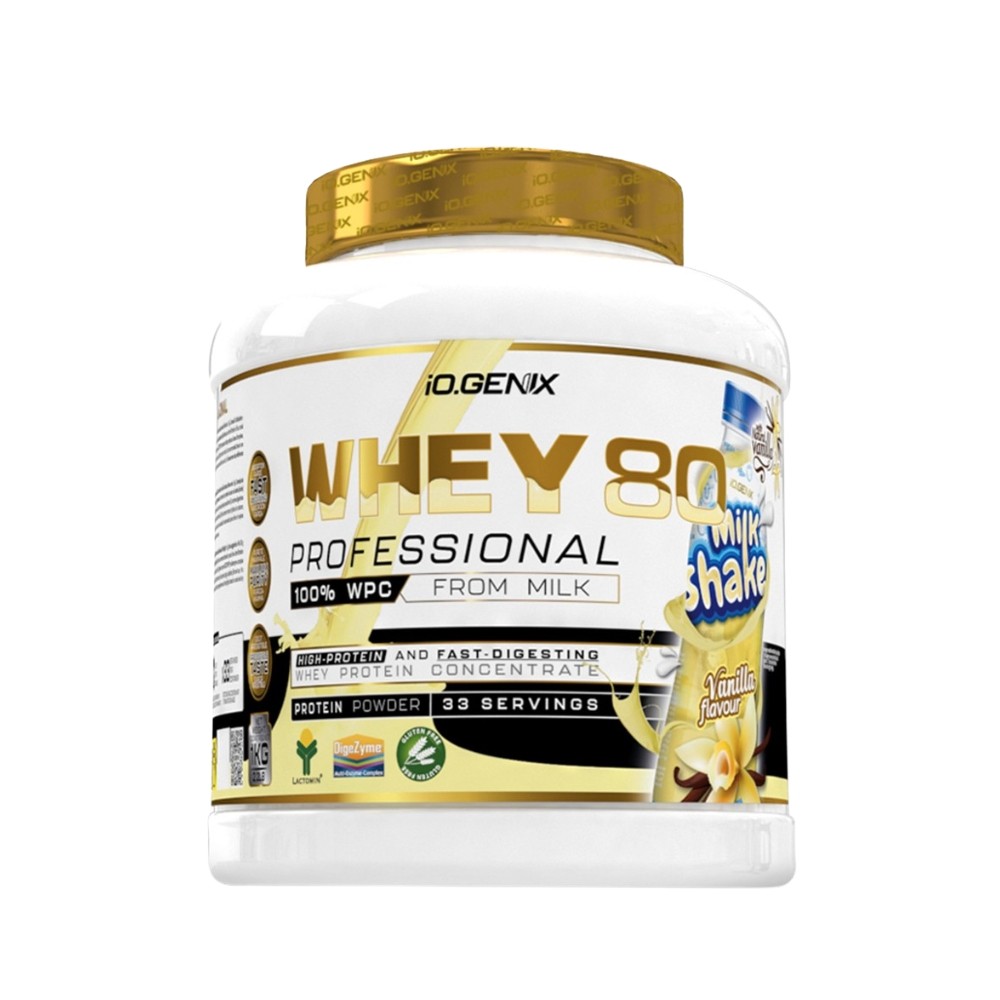 IOGENIX WHEY 80 PROTEIN PROFES. 1KG VAINILLA MILK