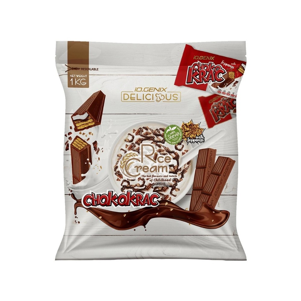 IOGENIX DELICIOUS RICE CREAM ARROZ 1KG CHOCOKRAC