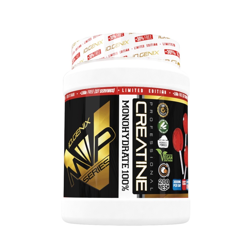 IOGENIX CREATINE MONOHYDRATE 650G LOLLIPOP