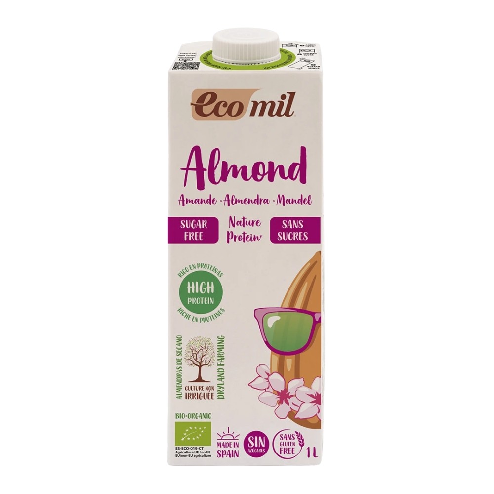 ECOMIL ALMENDRA NATURE PROTEIN BRICK 1L