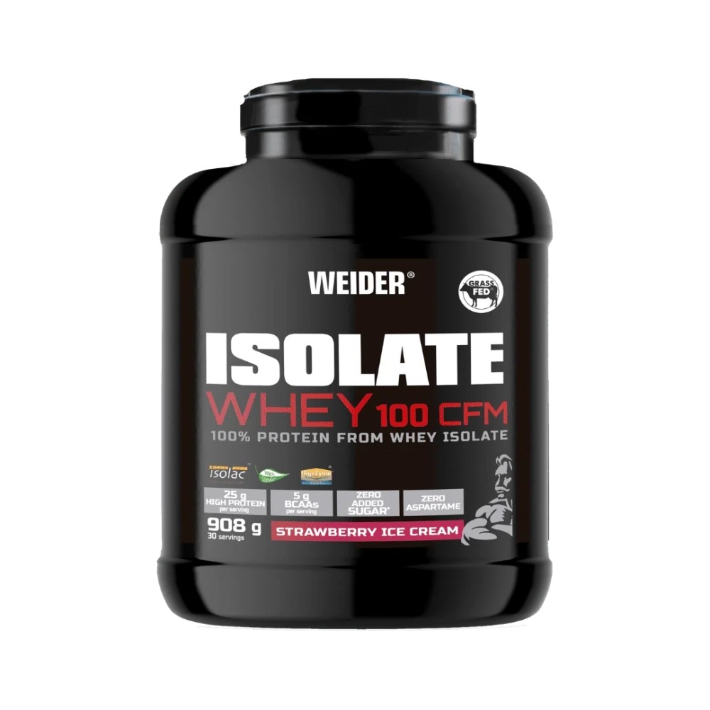 WEIDER ISOLATE WHEY 100 CFM 908G HELADO DE FRESA