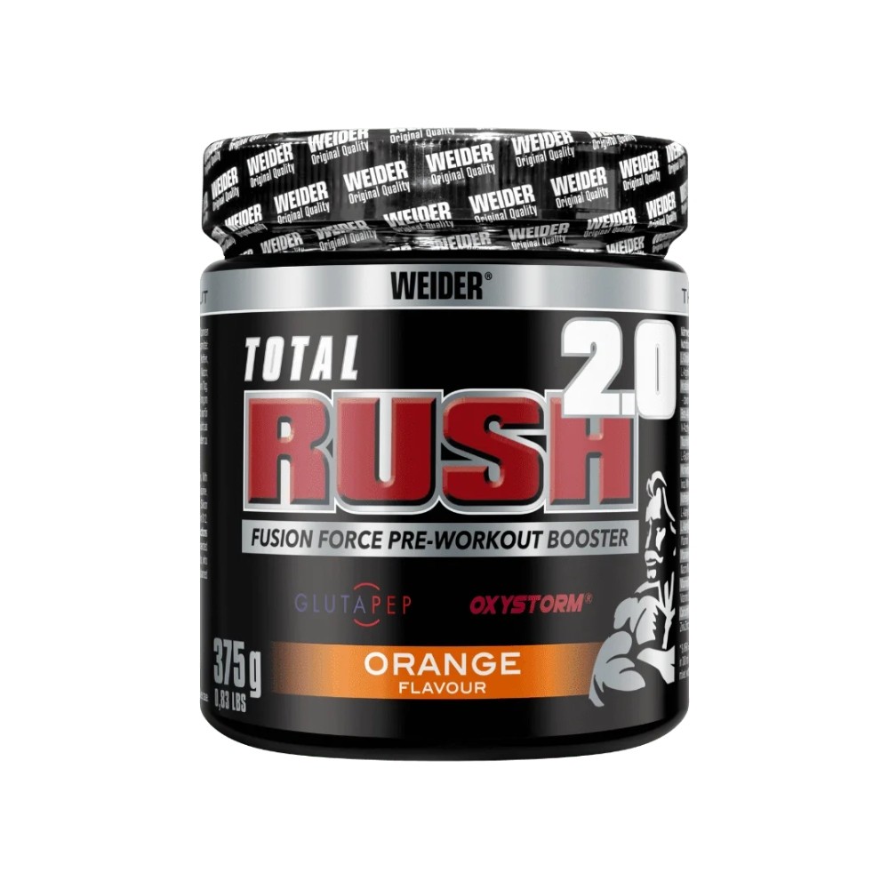 WEIDER PRE-ENTRENO TOTAL RUSH 2.0 375G NARANJA