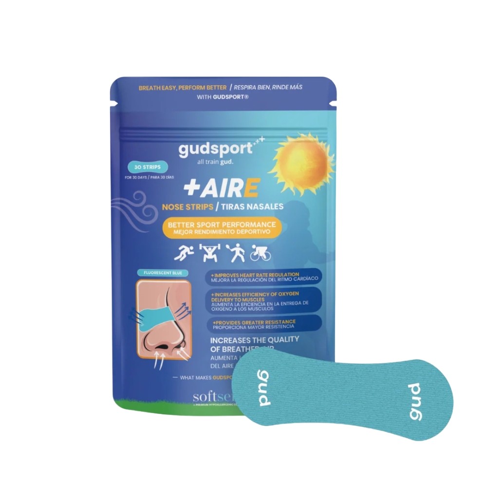 GUDSPORT+AIRE TIRAS NASALES SPORT 30 DIAS TURQUESA