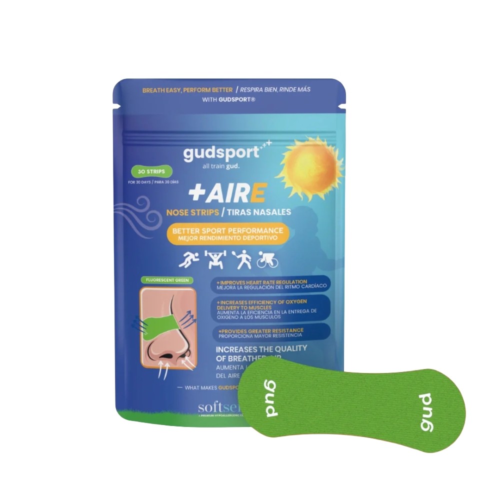 GUDSPORT+AIRE TIRAS NASALES SPORT 30 DIAS VERDE