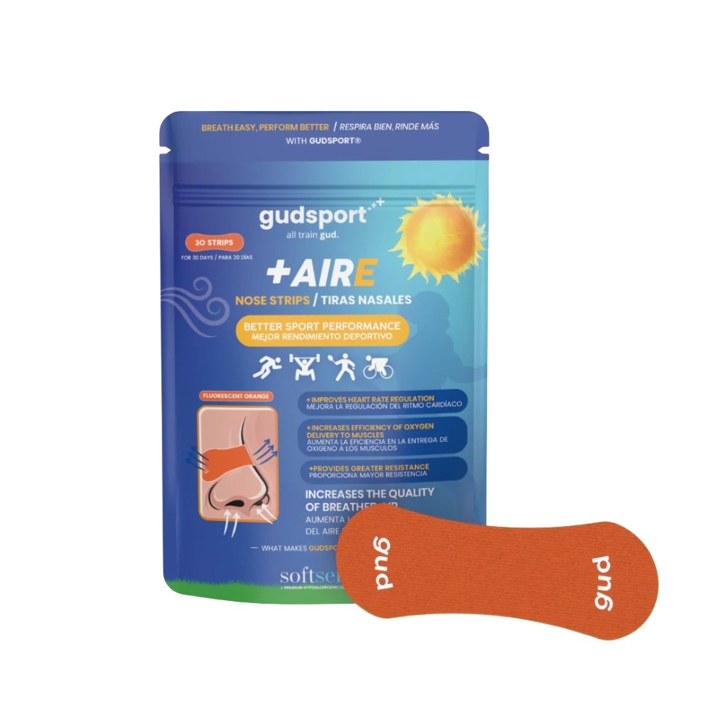GUDSPORT+AIRE TIRAS NASALES SPORT 30 DIAS NARANJA