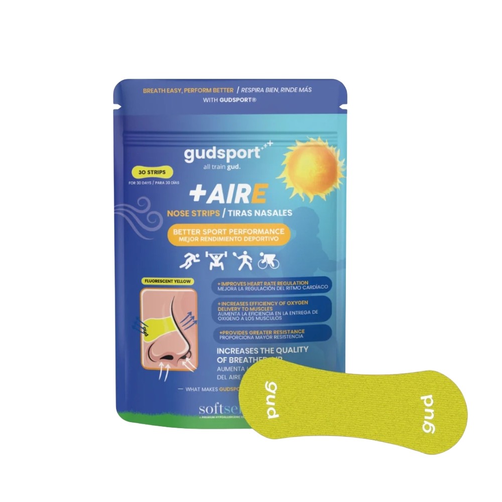 GUDSPORT+AIRE TIRAS NASALES SPORT 30 DIAS AMARILLO