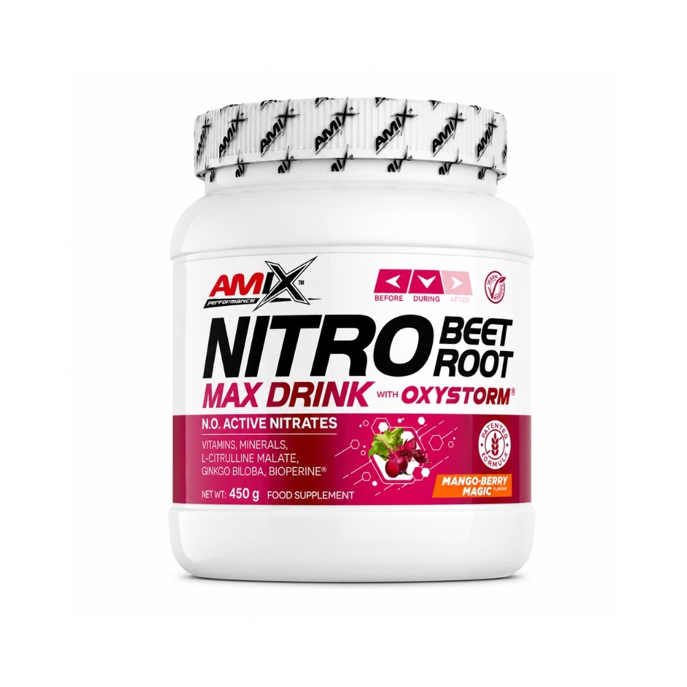 AMIX PERFORMANCE NITRO BEET ROOT MAX 450G MANGO BE
