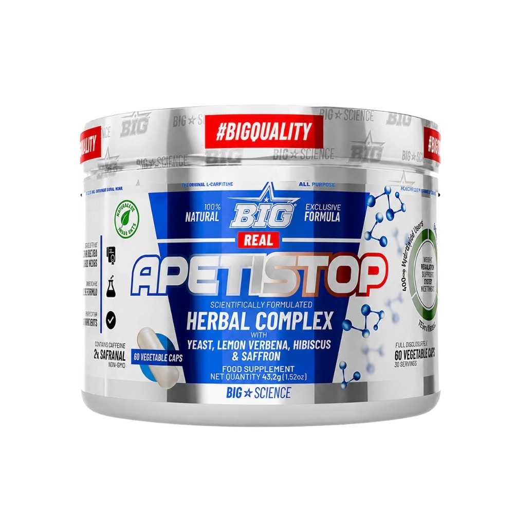 BIG REAL APETISTOP 60 CAP