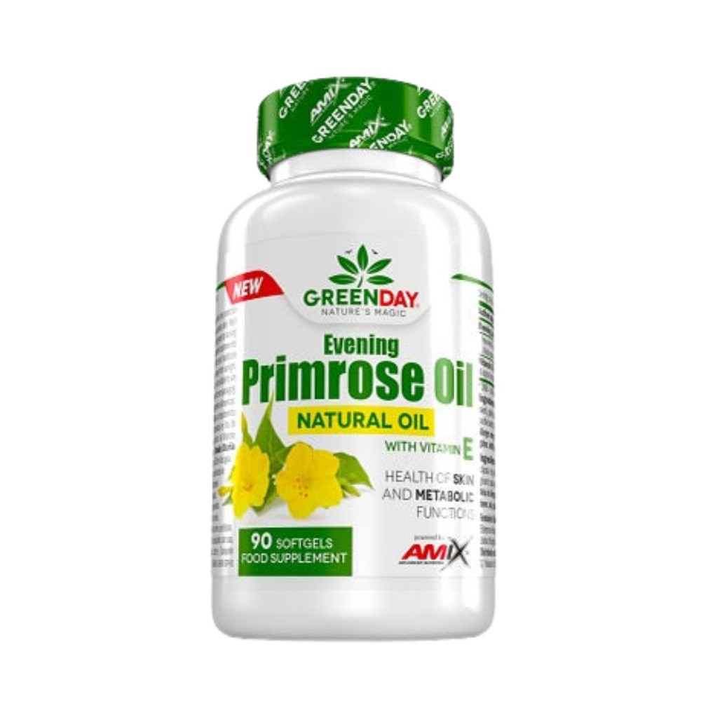 AMIX GREENDAY PRIMROSE EVENING OIL + VIT E 90CAP