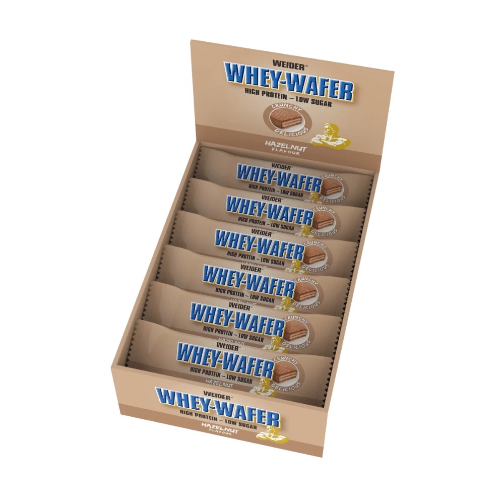 WEIDER WAFER PROTEIN BAR12X35G AVELLANA