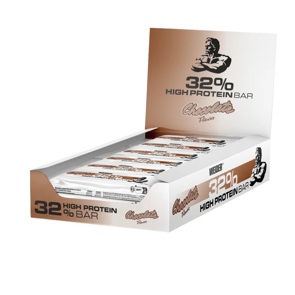 WEIDER BARRITA PROTEIN 12X60G CHOCOLATE