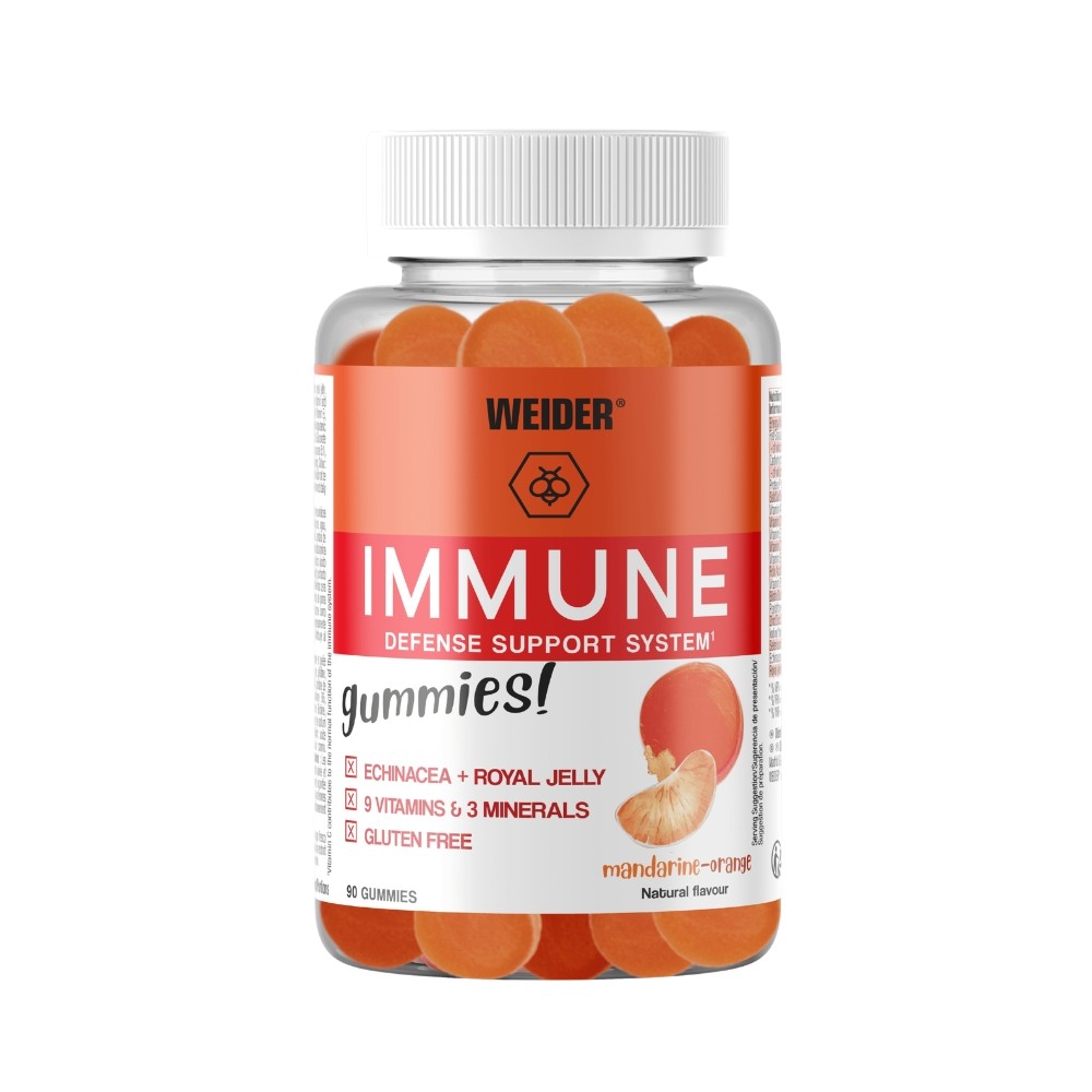 WEIDER GUMMIES 60 GOMINOLAS INMUNE MANDARINE